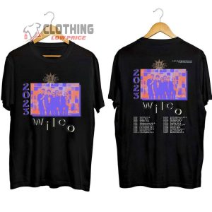 Wilco Tour To Infinity 2023 Merch Tour To Infinity 2023 Shirt Wilco 2023 Concert Setlist T Shirt