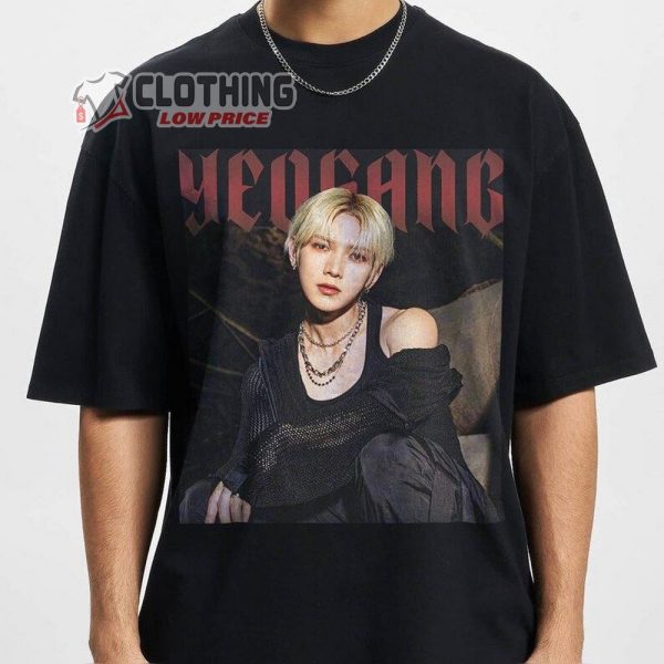 Yeosang Ateez Graphic Merch, Ateez Kpop Outlaw Shirt