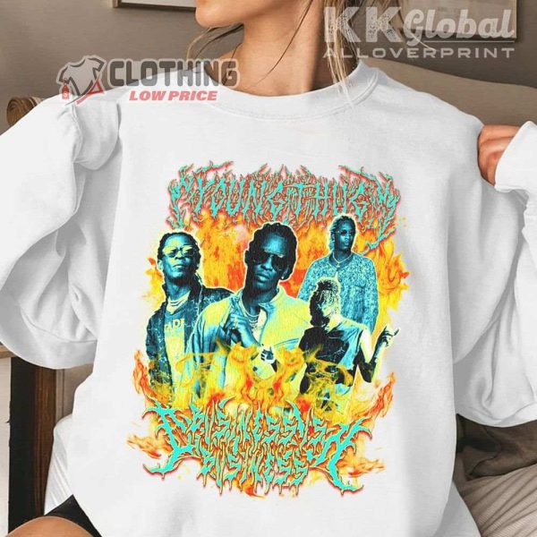 Young Thug Tour 2023 Merch, Young Thug Band Shirt, Young Thug Business Is Busines Music T-Shirt