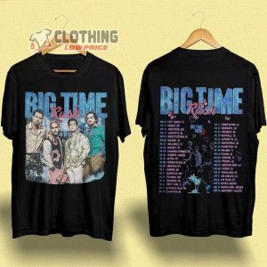 2 Sides Big Time Rush Band Cant Get Enough Tour 2023 Shirt, Big Time Rush Band Shirt