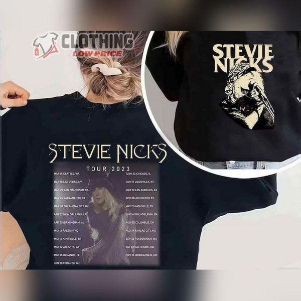 2023 Tour Stevie Nicks Live In Concert Merch, Stevie Nicks Unisex T-Shirt