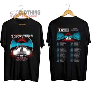 3 Doors Down Concert Tickets 2023 Live Tour Dates Merch Away From The Sun Anniversary Tour 2023 Shirt 3 Doors Down Tour 2023 Setlist T Shirt 1