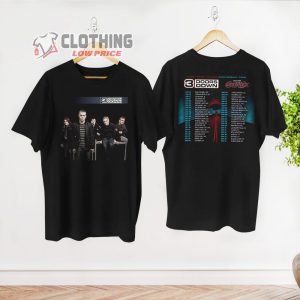 3 Doors Down Rock Band Concert Tickets Merch, Away From The Sun Anniversary Concert Shirt, 3 Doors Down Setlist Tour 2023 T-Shirt