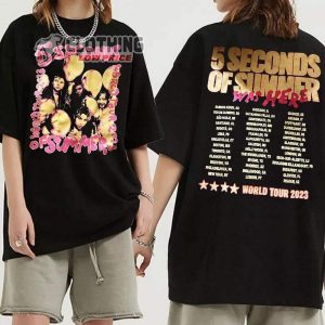 5Sos Tour UK 2023 Shirt, The 5 Seconds Summer Show Merch, 5 Seconds Of Summer Las Vegas Sweatshirt, 5Sos Hoodie