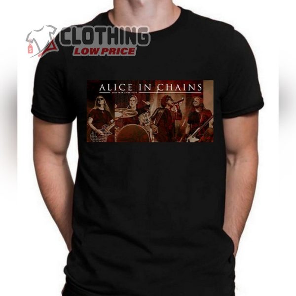 Alice In Chains North America 2023 Tour Dates T- Shirt, Alice In Chains Concert 2023 Merch, Alice In Chains Presale Code 2023 T- Shirt