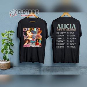 Alicia Keys Setlists Tour 2023 Shirt, Alicia Keys So Happy It Hurts 2023 Tour T-Shirt, Alicia Keys Atlanta 2023 Merch