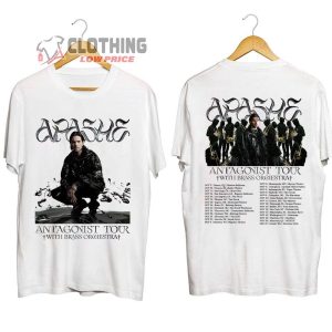 Apashe Antagonist Tour 2023 Tickets Merch, Apashe Antagonist Tour 2023 With Brass Orchestra Shirt, Apashe Antagonist New Album & Tour Dates 2023 T-Shirt