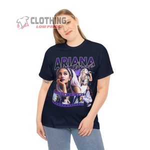 Ariana Grande Vintage Hip Hop Style Unisex Shirt, Ariana Grande Boyfriend Merch, Ariana Grande Classic 90S Graphic Tee