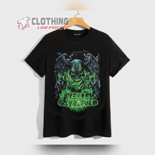 Avenged Sevenfold Tour 2023 Unisex T-Shirt, Avenged Sevenfold Life Is But A Dream North American Tour 2023 Shirt