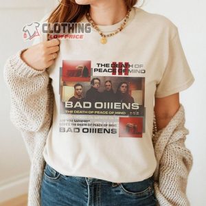 Bad Omens Band The Death Of Peace Of Mind Shirt, Bad Omens Merch