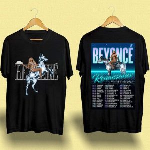Beyonce Renaissance World Tour Dates 2023 Shirt, Beyonce New Album Singer T-Shirt, Beyonce London Merch
