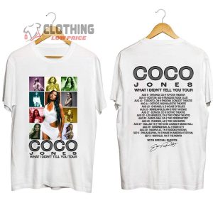 Coco Jones What I Didn'T Tell You Tour Merch Coco Jones 2023 Concert Shirt Coco Jones Tour Dates 2023 T Shirt 2