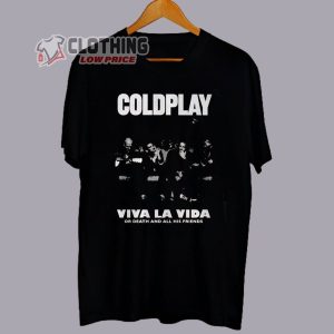 Coldplay Viva La Vida Or Death And All His Friends Merch Vintage Coldplay World Tour 2023 T Shirt