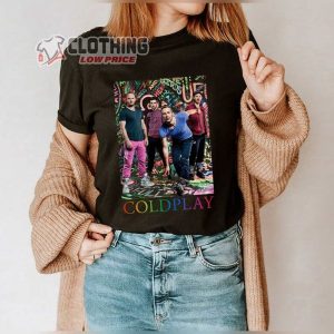 Coldplay World Tour 2023 Sweatshirt Coldplay Tour Shirt Coldplay Vintage Music Band T Shirt4