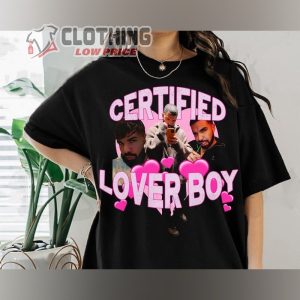Drake Certified Lover Boy Album Cover Pink T-Shirt, Drake The Boy Meets World Tour Shirt, Drake Graphic Tee