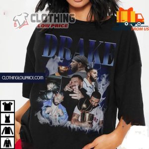 Drake Rapper Concert 2023 Merch For All The Dogs Drake Drake Graphic Tee 1