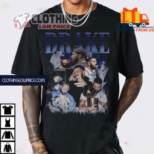 Drake Rapper Concert 2023 Merch For All The Dogs Drake Drake Graphic Tee 2