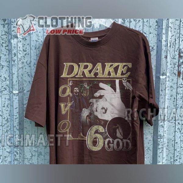 Drake Vintage 90s Graphic Tee, Drake On Tour Merch, 21 Savage Drake It’s All A Blur Tour T-Shirt