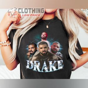 Drake Vintage Bootleg Inspired Tee Drake The 6 God Shirt Drake Take Care Shirt Drake On Tour 2023 Merch 1