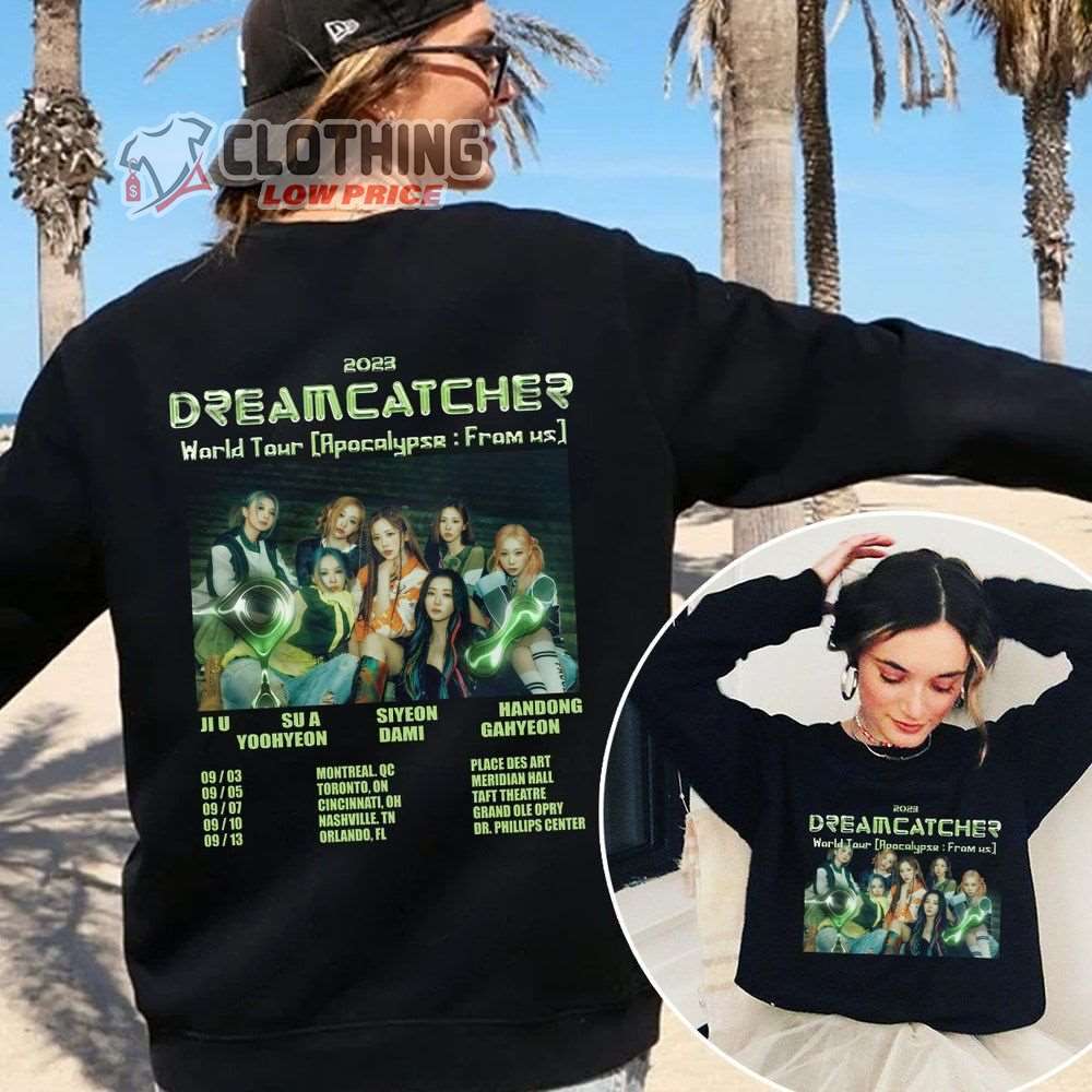 Dreamcatcher Apocalypse From US Merch, Dreamcatcher World Tour 2023