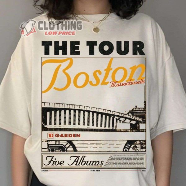 Five Albums One Night Tour In Boston Merch, Jonas Brother 2023 World Tour Shirt, Waffle House Song Jonas Brothers T-Shirt