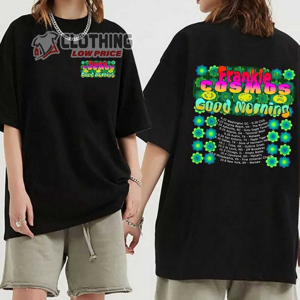 Frankie Cosmos Fall Tour 2023 Merch, Frankie Cosmos Induced Album Frankie Cosmos 2023 Shirt, Frankie Cosmos Fall Tour 2023 With Good Morning T-Shirt