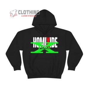 Homixide Logo Hoodie Homixide Gang Snot Or Not Hoodie Homixide New Song Sweatshirt1