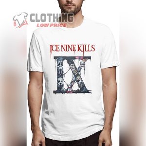 Ice Nine Kills Setlist T- Shirt, Ice Nine Kills Men’s Short Sleeve T- Shirt, Ice Nine Kills Members T- Shirt