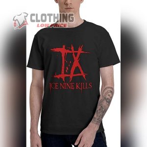 Ice Nine Kills Tour Dates T Shirt Ice Nine Kills Shirt Mens Long Sleeve Crew Neck Sweatshirt Hoodie Ice Nine Kills Merch 4