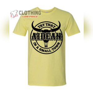 Jason Aldean Concert Blossom Shirt, Jason Aldean Try That In A Small Town Song T-Shirt, Jason Aldean World Tour 2023 Merch