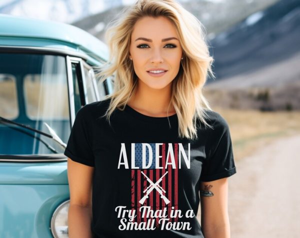 Jason Aldean Try That in a Small Town Merch, American Flag Political Shirts, Western Cowgirl Cowboy Shirt