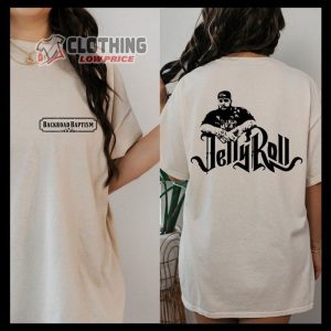 Jelly Roll New Albums Shirt, Jelly Roll One Drink Away From The Devil Shirt, Jelly Roll Backroad Baptism Tour Merch