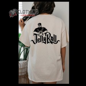 Jelly Roll New Albums Shirt, Jelly Roll One Drink Away From The Devil Shirt, Jelly Roll Backroad Baptism Tour Merch