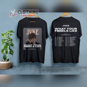 Jvke What Tour Feels Like North American 2023 Tour Shirt, Jvke 2023 Tour Merch, Jvke T-Shirts