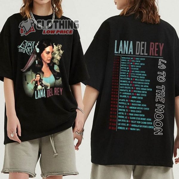 Lana Del Rey World Tour Unisex T-Shirt, 2023 Lana Del Rey Merch, Lana ...
