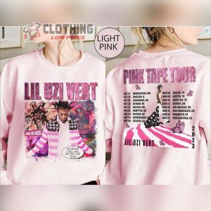 Lil Uzi Vert Pink Tape Tour 2023 Shirt 90S Vintage Lil Uzi Vert Album Concert Tour Ticket 2023 Merch Lil Uzi Vert Eternal Atake For Fan Tee1