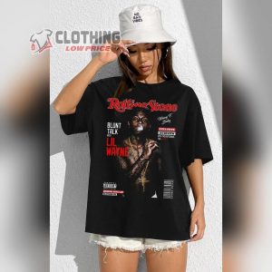 Lil Wayne Rap Songs Unisex Shirt, Lil Wayne Tour Setlists 2023 Shirt, Rolling Stones, Lil Wayne Concert Merch