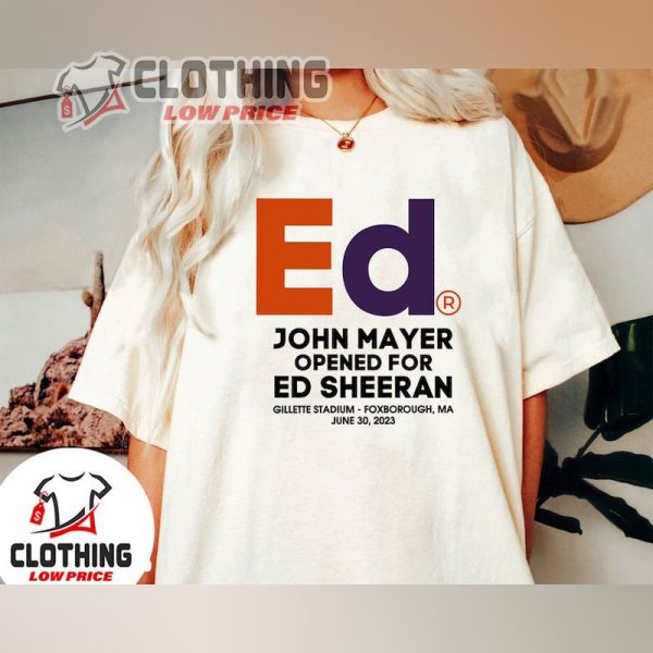 Mathematics Concert Tour 2023 T-Shirt, Ed John Mayer Tee, Ed Sheeran Merchandise Mathematics Tour