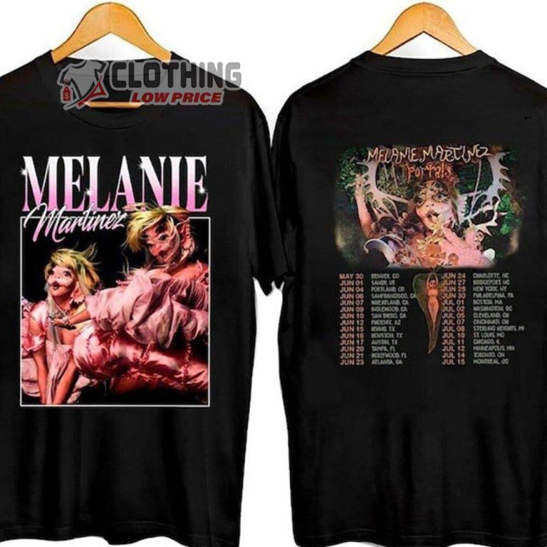 Melanie Martinez Tour 2023 Merch, Portals World 2023 Tour Shirt