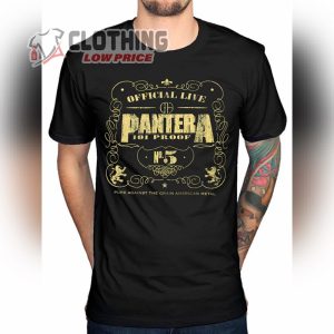 Metallica Pantera Tour 2023 T- Shirt, Pantera T- Shirt, Pantera Metallica Tickets Merch, Pantera Concerts 2023 T- Shirt