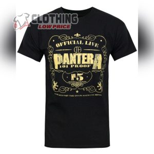 Metallica Pantera Tour 2023 T- Shirt, Pantera T- Shirt, Pantera Metallica Tickets Merch, Pantera Concerts 2023 T- Shirt