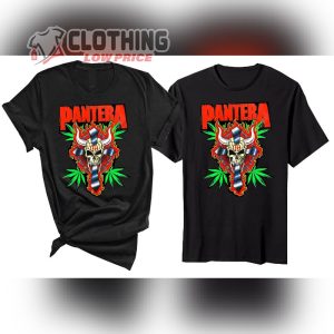 Metallica Pantera Tour 2023 T- Shirt, Pantera T- Shirt Vintage 90’s Pantera Band T- Shirt, Pantera Singer Death T- Shirt