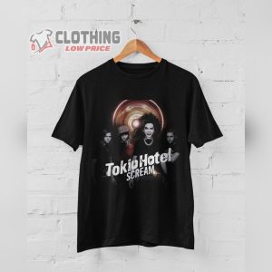 Monsoon By Tokio Hotel Tshirt, Tokio Hotel Scream Poster Merch, Tokio Hotel Shirt, Tokio Hotel Concert T-Shirt