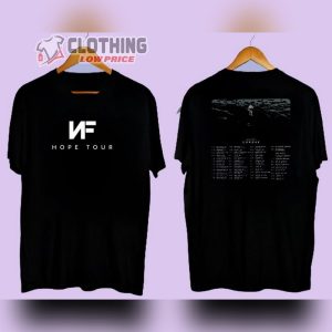 Nf Hope Tour 2023 With Special Guest Cordae Unisex T-Shirt, Hope Album Tour Merch, Nf Hope Tour Dates 2023 Shirt