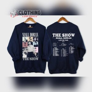 Niall Horan The Show Live On Tour Dates 2024 Merch, Niall Horan Tour Setlists Shirt, Niall Horan Unisex Tshirt