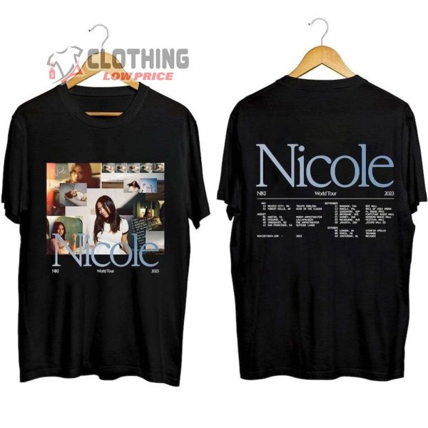 Niki The Nicole World Tour 2023 Merch, Niki 2023 Concert Shirt, Niki The Nicole World Tour 2023 Tickets T-Shirt