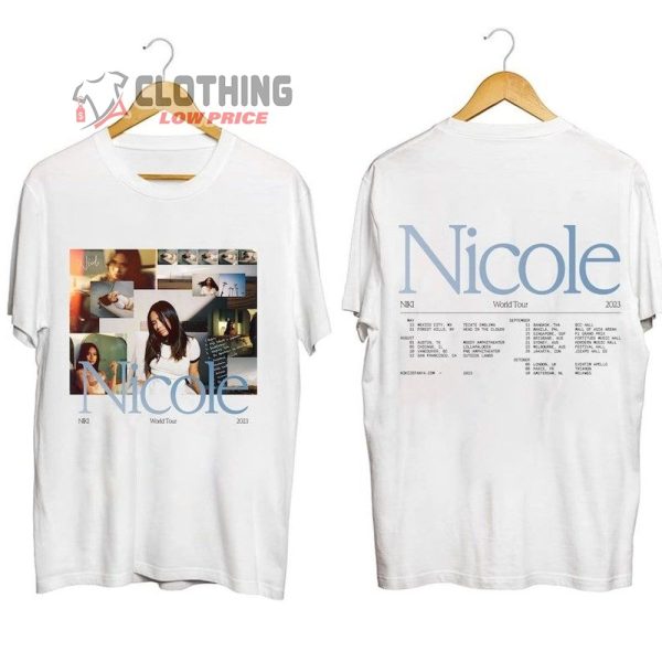 Niki The Nicole World Tour 2023 Merch, Niki 2023 Concert Shirt, Niki The Nicole World Tour 2023 Tickets T-Shirt