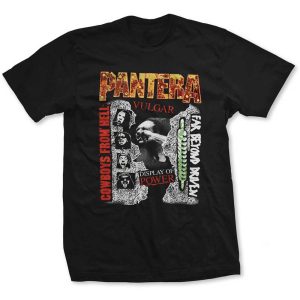 Pantera Band Black Concert T- Shirt, Metallica Pantera Dallas T- Shirt, Pantera Tour 2023 Dates Merch