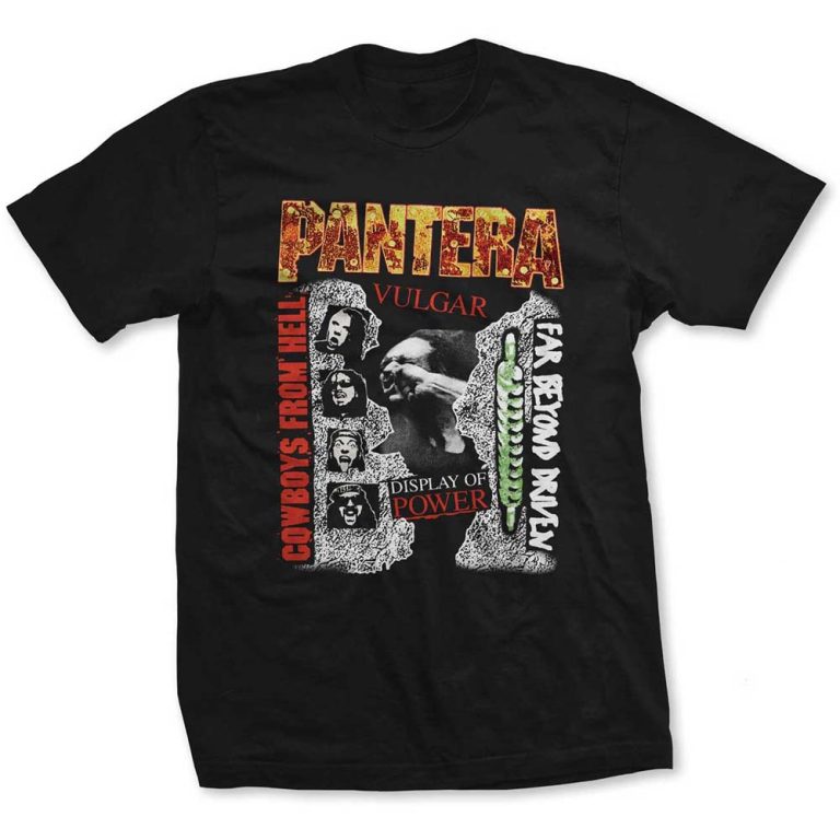 Pantera Concerts 2023 T- Shirt, Metallica Pantera Tour T- Shirt ...