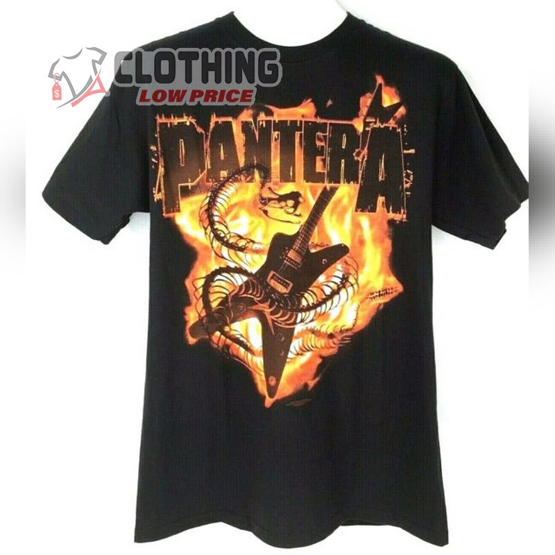 Pantera 2023 Tour With Lamp Of God Shirt, Pantera Metal Rock 2023 Shirt ...